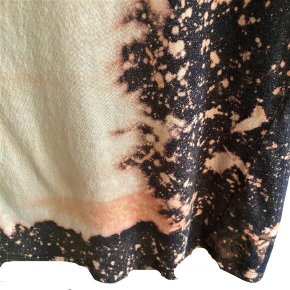 2/$40 Vintage Harley-Davidson distressed bleached tie dye graphic tee T shirt - Picture 9 of 13